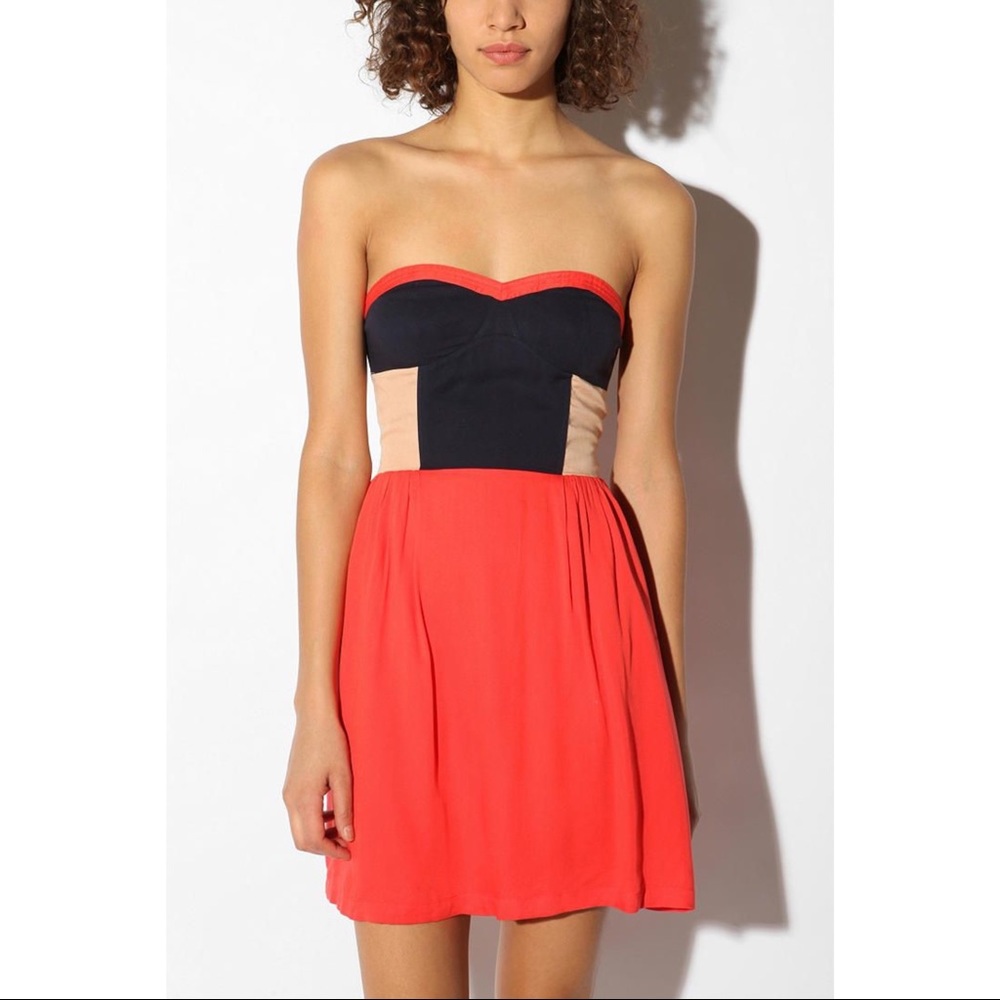 Sparkle & Fade Colorblock Dress